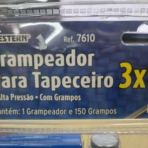 Grampeador Tapeceiro 3x1