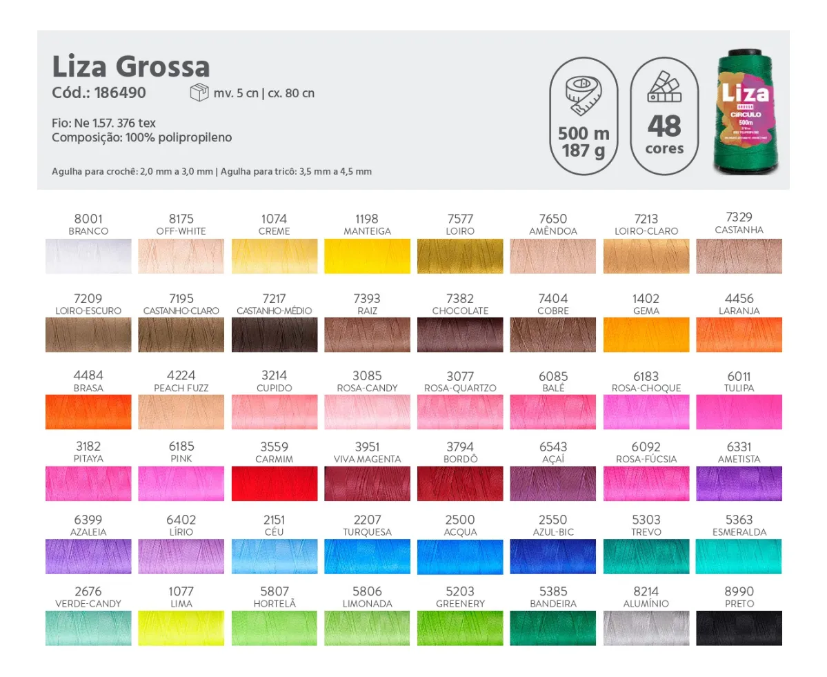 D_NQ_NP_2X_771681-MLB79987880903_102024-F-linha-liza-grossa-circulo-500-metros-kit-10-unid-promoco