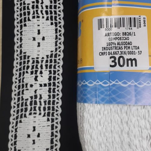 Renda B-826/1 Branco
