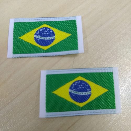Etiqueta Bordada Brasil