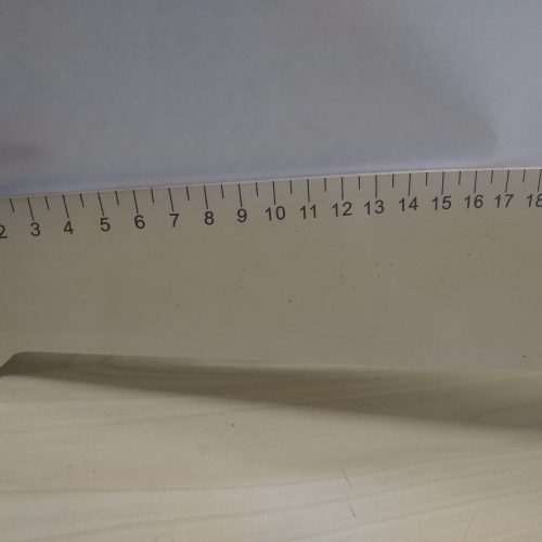Régua Curva ABS Para Costura e Patchwork 60cm