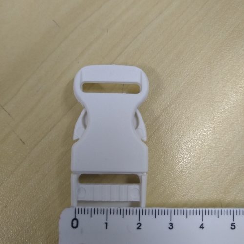 Fecho Engate Rapido Branco 20mm P/ Bolsas Mochilas