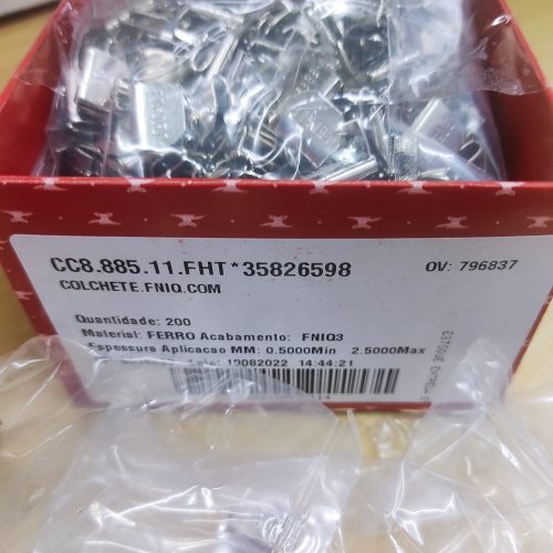 Colchete Gancho P/ Calça Erbele  885/11  13mm