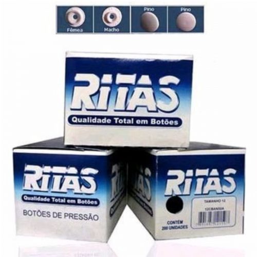 Botão de Pressão Ritas